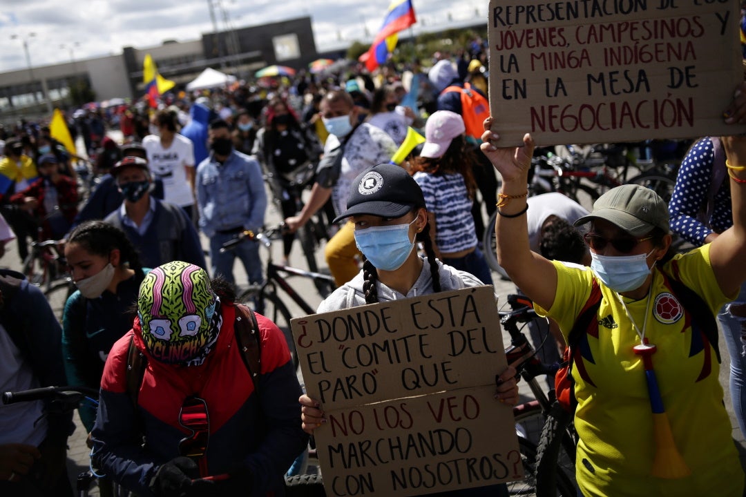 Colombia es el segundo país en la lista de más muertos por protestas