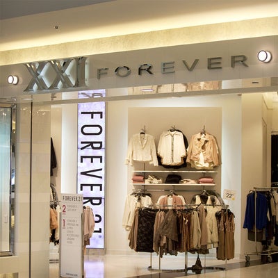 Forever 21 no es dueño de la marca en Colombia pero sí del signo XXI