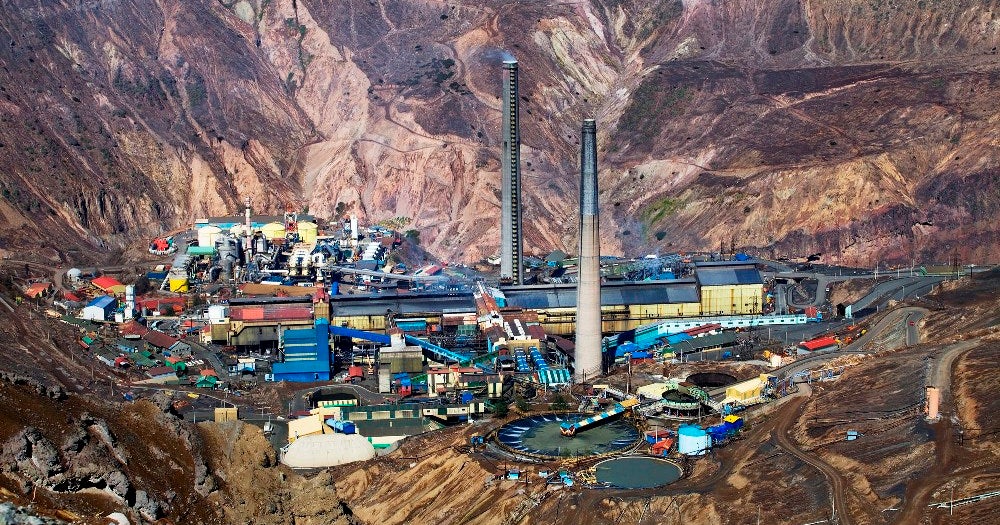 Mina de cobre Codelco en Chile continúa paralizada
