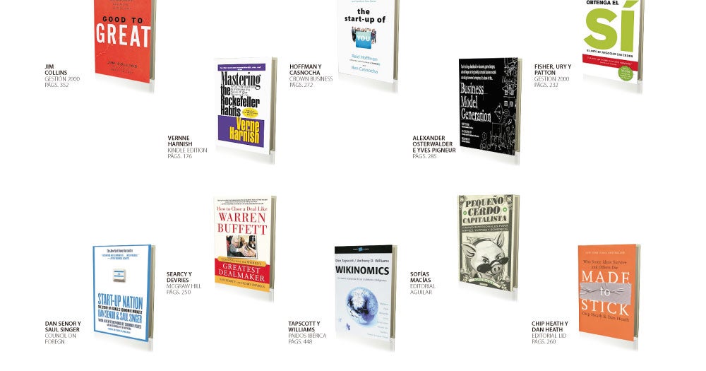 Los 10 libros que todo emprendedor debe leer para tener proyectos exitosos