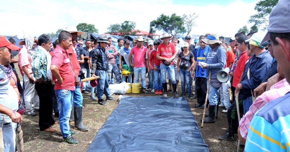 Paro agrario movilizará más de 200.000 campesinos