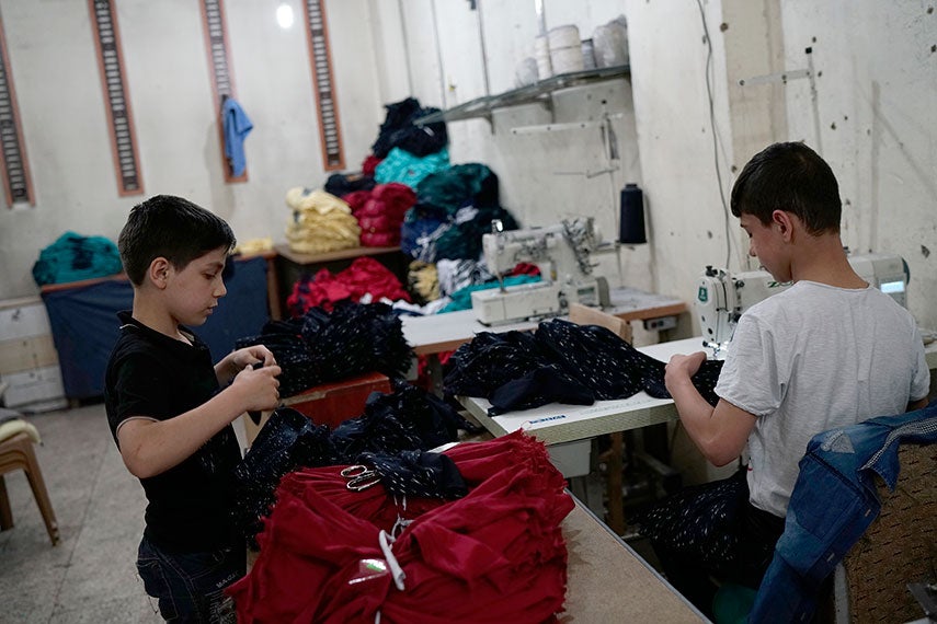 niños trabajando reuters