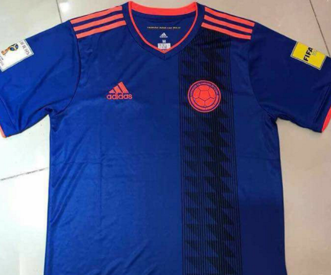 Esta sería la camiseta de Colombia para afrontar el Mundial de Rusia 2018