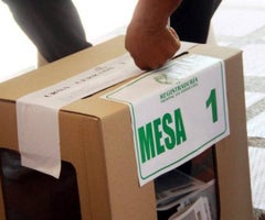 Votaciones, elecciones Colombia