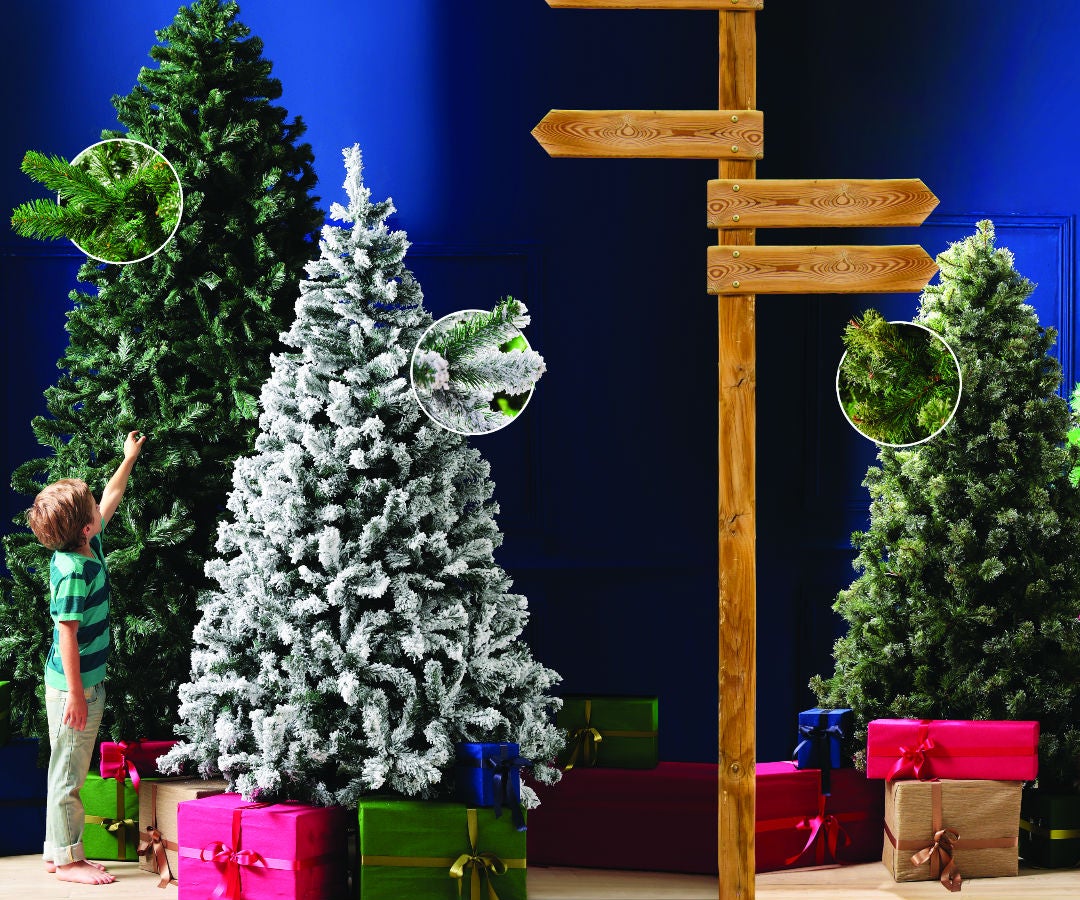 Las opciones para comprar el árbol de Navidad a última hora