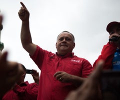 Diosdado Cabello, ministro de Relaciones Interiores, Justicia y Paz de Venezuela Diosdado Cabello, ministro de Relaciones Interiores, Justicia y Paz de Venezuela