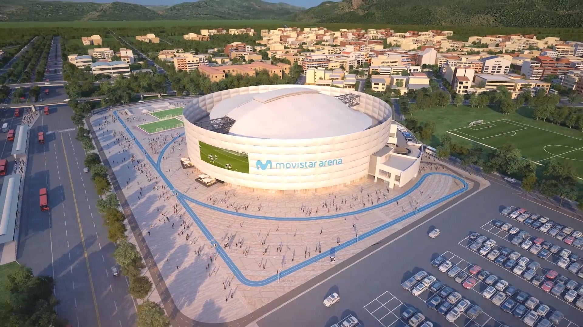 El nuevo escenario Movistar Arena Bogotá tendrá su primer concierto