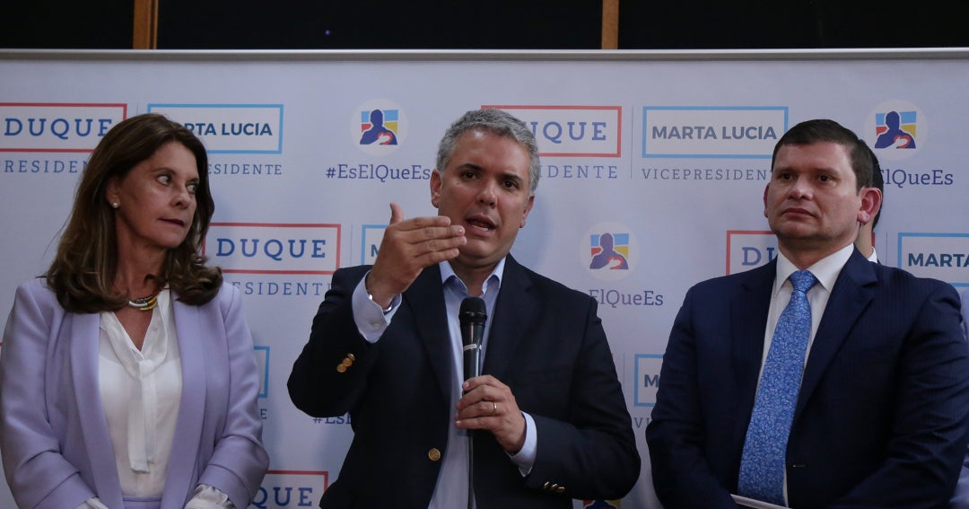 Colombia Justa Libres confirma adhesión a la candidatura de Iván Duque