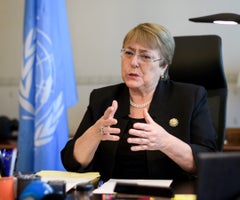 Michelle Bachelet, expresidenta de Chile