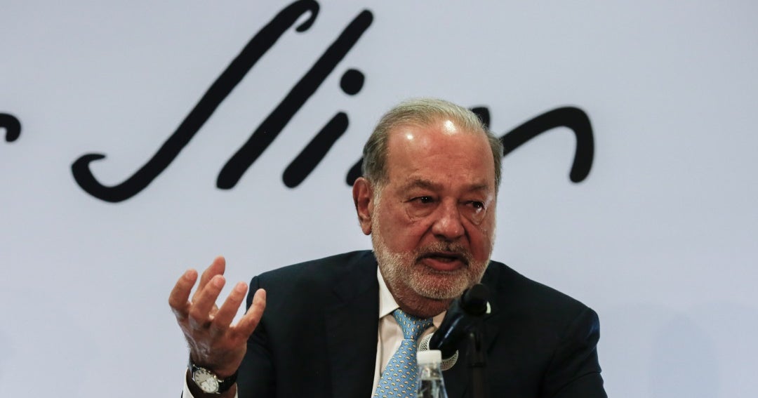 Carlos Slim, empresario y dueño de la empresa Claro, se quedó sin  televisión de paga