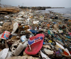 Residuos de plástico