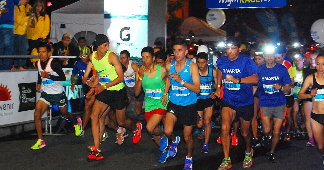 La carrera Night Race 10K se realizará en Bogotá el próximo 24 de marzo