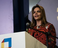 Flavia Santoro, presidenta de Procolombia