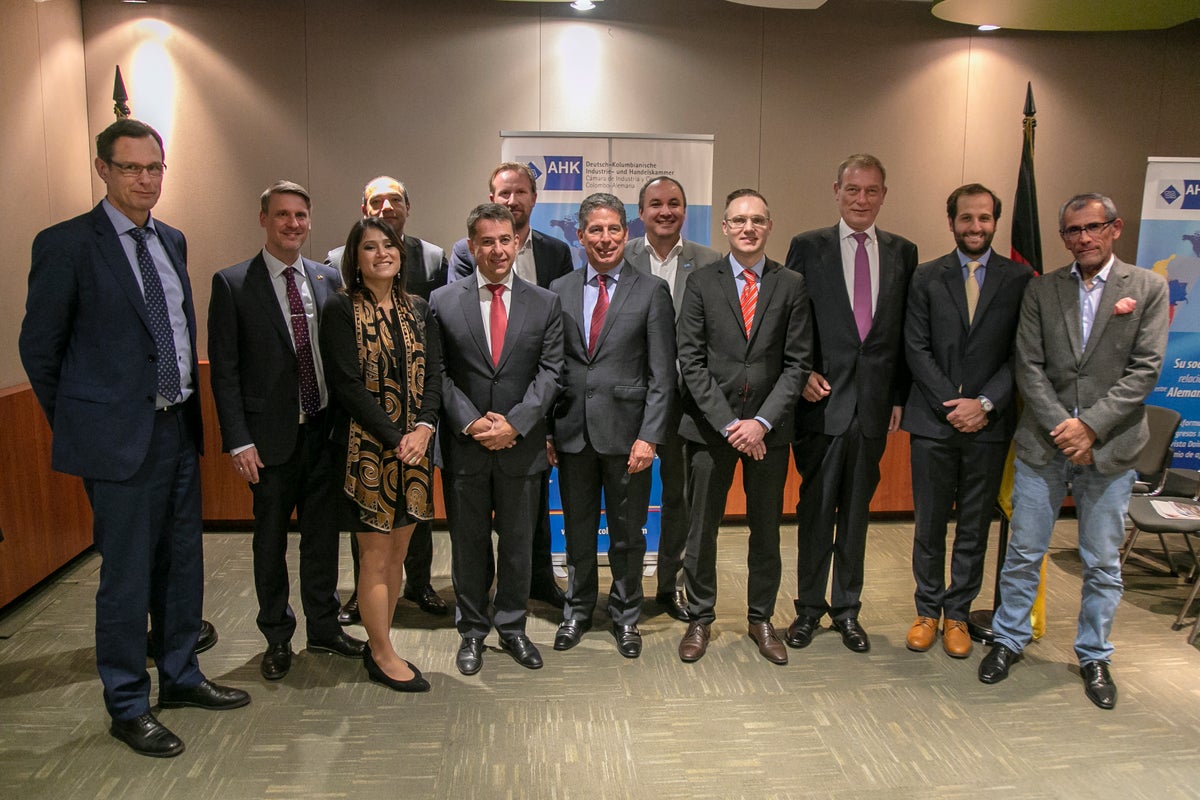 Reunión anual de la Cámara de Industria y Comercio ColomboAlemana Reunión anual de la Cámara de Industria y Comercio ColomboAlemana
