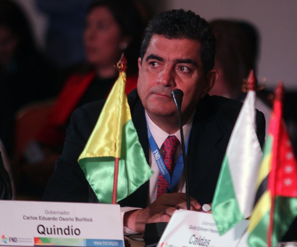 Carlos Eduardo Osorio, gobernador de Quindío