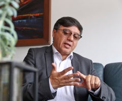 Carlos Acero, presidente de Confecoop
