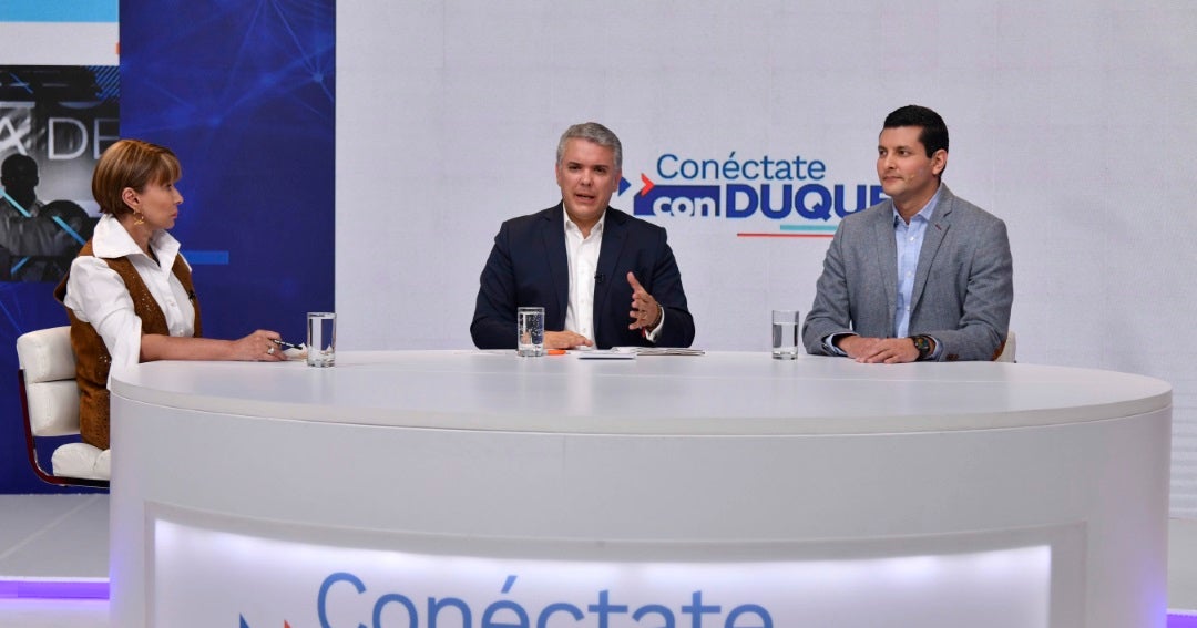 "La protesta social pacífica es un derecho de los colombianos y es un deber del Estado", Duque