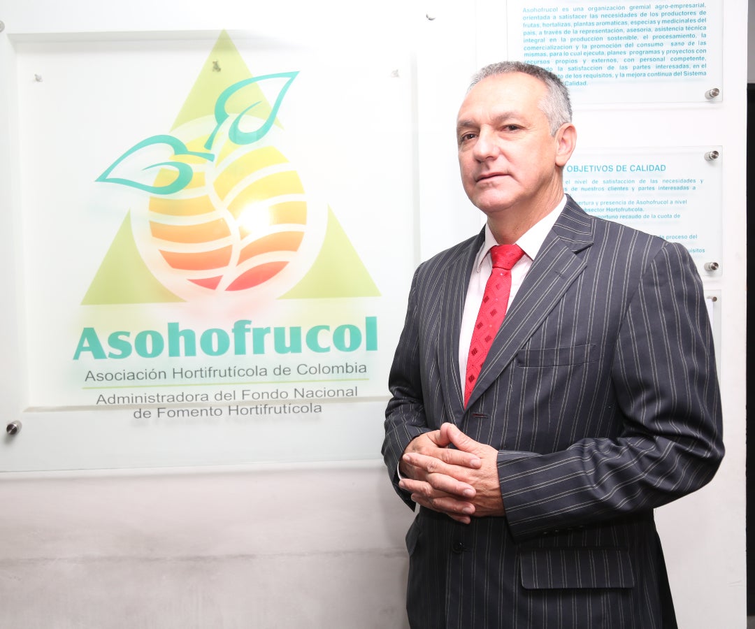 Álvaro Palacio, gerente de Asohofrucol