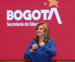 Edna Bonilla, secretaria de Educación de Bogotá