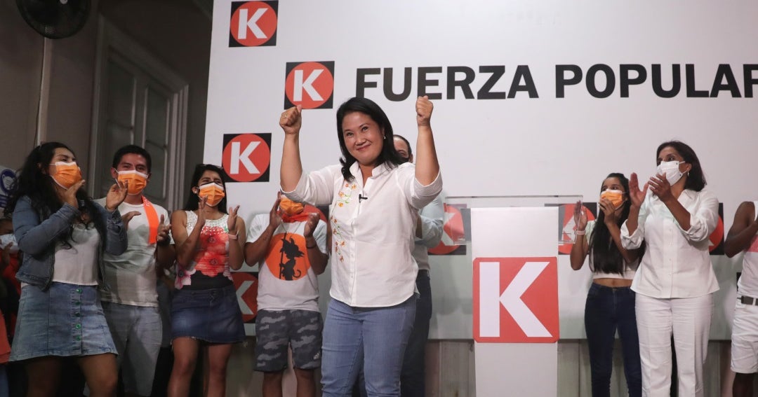 Con 89% de las actas procesadas, Keiko Fujimori llega a 13,19% y pasa a ...