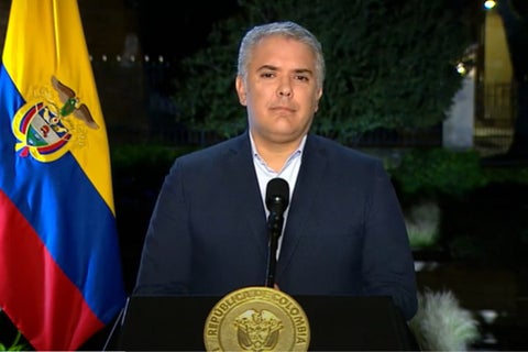 El presidente Duque ordenó despliegue de la fuerza pública para desbloquear las vías