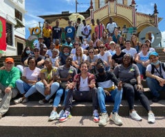 centro de arte en Condoto con TECHO