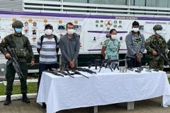 Capturas del operativo