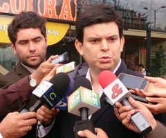 Bogotá. El Gobernador de Córdoba, Alejandro Lyons Muskus.