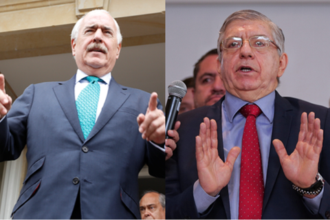 César Gaviria y Andrés Pastrana AL