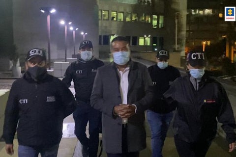Capturaron a José Facundo Castillo Cisneros, gobernador de Arauca, por vínculos con el ELN