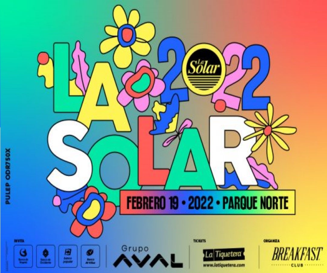 Este es el line up del festival musical La Solar que volverá en febrero ...