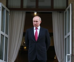 Vladimir Putin in 2021. Photographer: Vladimir Smirnov/AFP/Getty Images