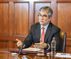 Mario Marcel, ministro de Hacienda de Chile. Foto: Diario Financiero