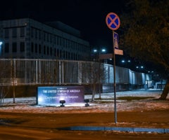 Embajada de EE.UU. en Ucrania. Foto El Economista