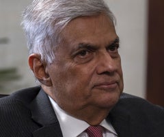 Ranil Wickremesinghe, primer ministro de Sri Lanka