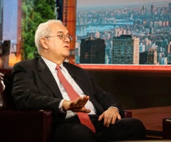 José Antonio Ocampo, ministro de Hacienda. Foto: Christopher Goodney/Bloomberg