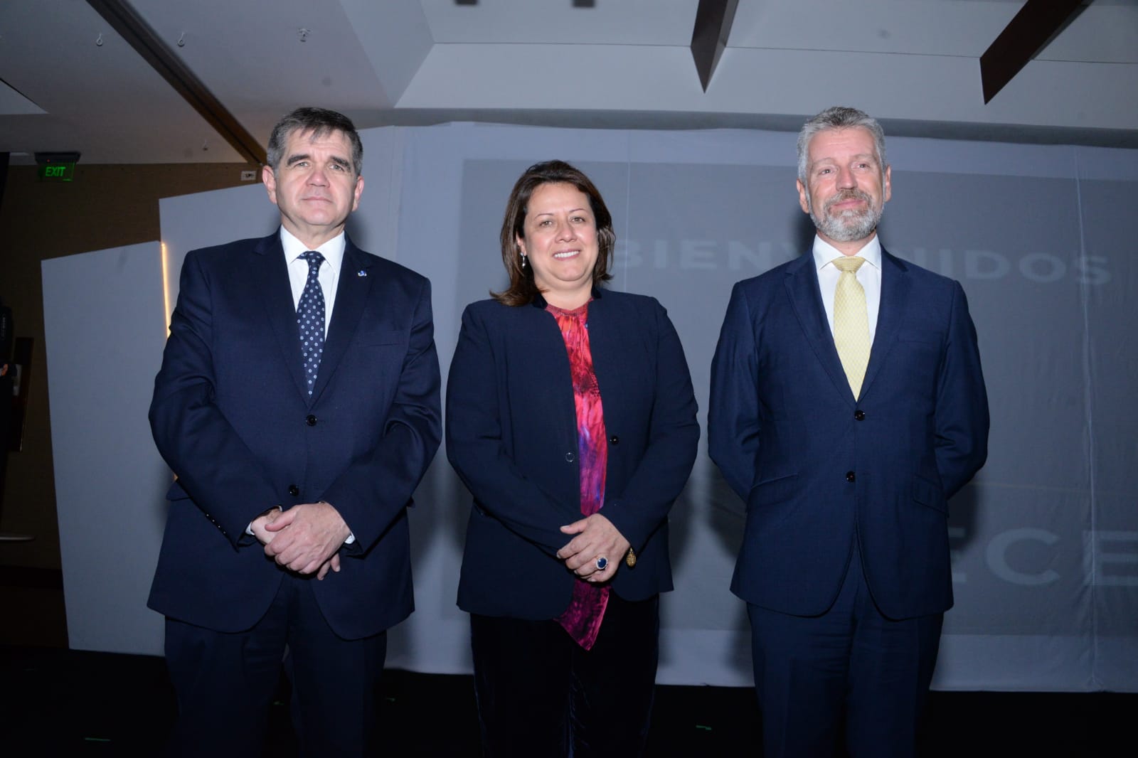 Joaquín Maria de Aristegui, María Ximena Lombana y Fernando Salazar