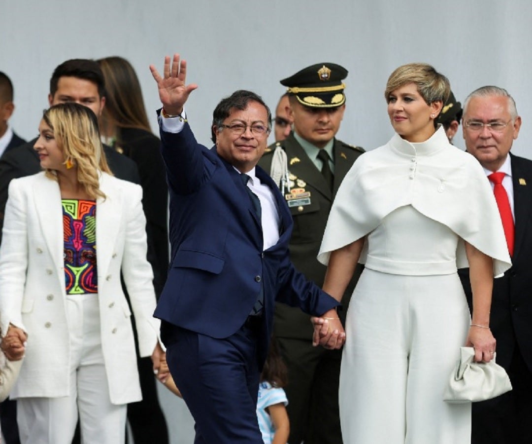 Gustavo Petro se posesiona como presidente de la República