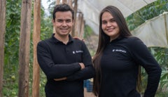 Camilo Ramos y Yuly Galindo, cofundadores de SiembraCo