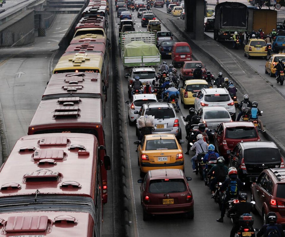 Trancones en Bogotá