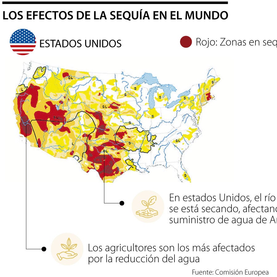 Las sequías en todo el mundo mantienen la presión sobre los precios a ...