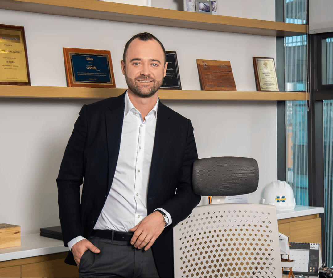 Pablo Echeverri, presidente de Constructora Capital