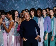 Giorgio Armani Aporta Brillo Con Su L nea Principal En La Semana De La 