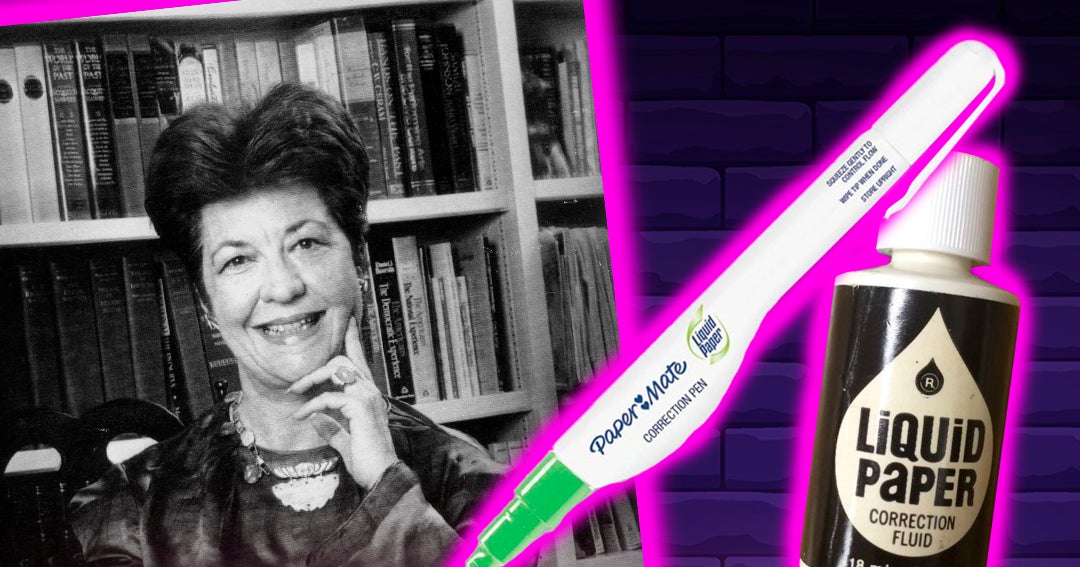 Los Datos Cocteleros del Liquid Paper, un invento que hizo millonaria a