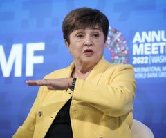La directora gerente del Fondo Monetario Internacional (FMI), Kristalina Georgieva, envió un mensaje al presidente electo Javier Milei tras el resultado del domingo