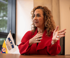 Sandra Forero, presidenta de Camacol / Camacol