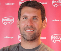 Gerardo Reátegui, CEO de Latinoamérica en redBus /Linkedin