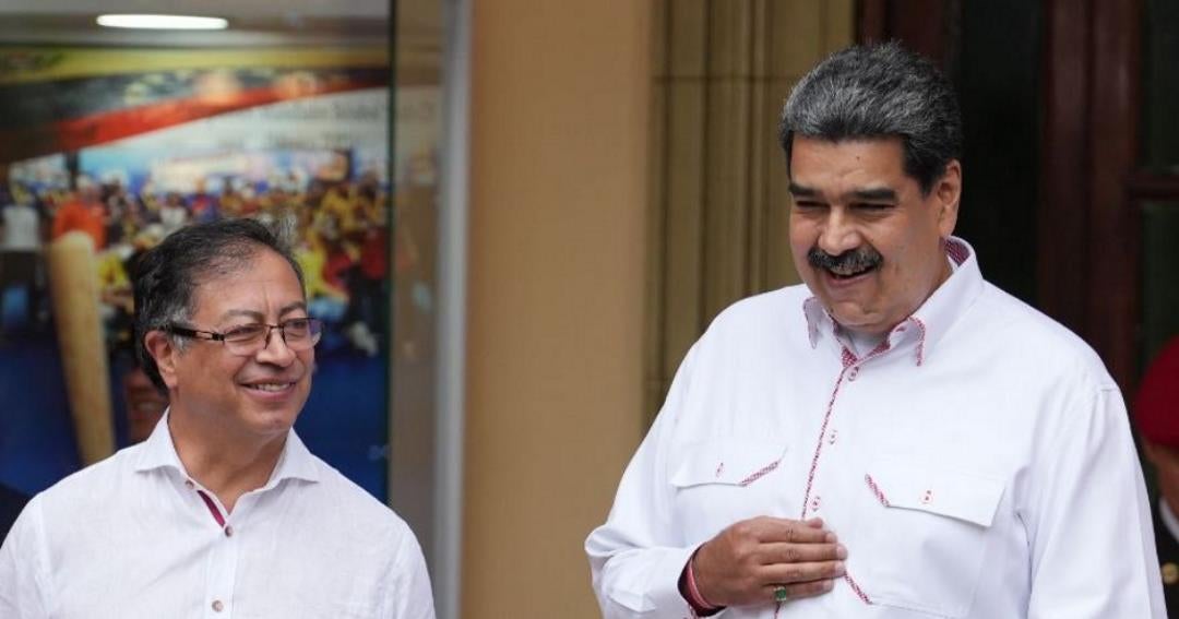 Estos son los temas que discutirán Maduro y Petro durante su almuerzo en  Venezuela