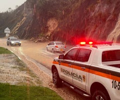 Emergencia vía La Calera Emergencia vía La Calera