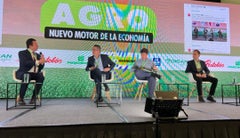 Diego Quijano, CEO BDO en Colombia, moderó el panel en el que estuvieron, Ricardo Jaramillo, cofundador Expo Agrofuturo; Juan José Cobos, gerente general Precisagro